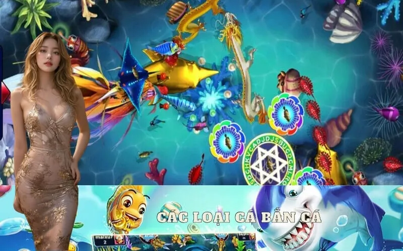Tìm hiểu các loại cá trong game bắn cá và điểm thưởng