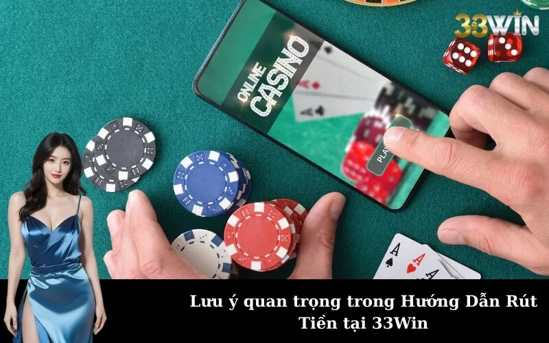 Lưu ý quan trọng trong Hướng Dẫn Rút Tiền tại 33Win